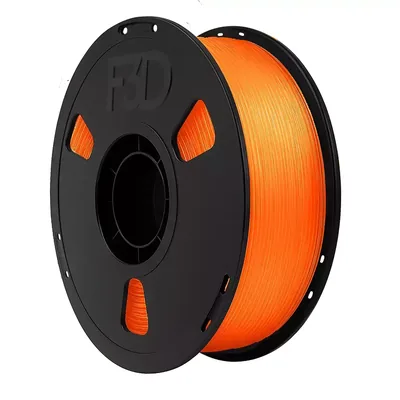 Filamento PLA Premium Laranja Translúcido para Impressora 3D 3
