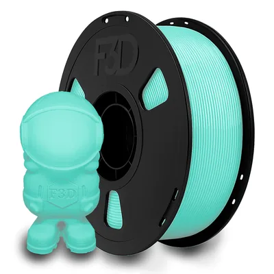 Filamento PLA Premium Verde Água para Impressora 3D 1