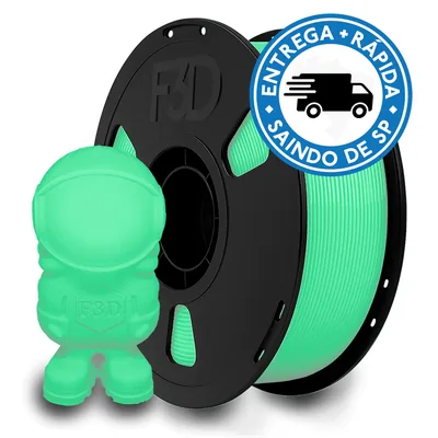 Filamento PLA Premium Verde Menta para Impressora 3D 8
