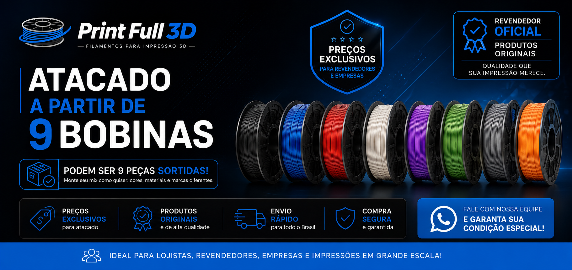 Print Full 3D — Filamentos Premium