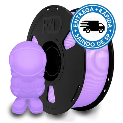 Filamento PLA Premium Lilás para Impressora 3D 8