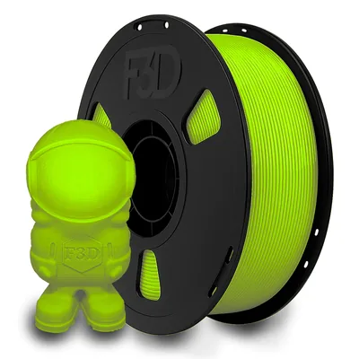 Filamento PLA Premium Verde Limão para Impressora 3D 1