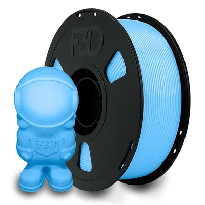 Filamento PLA Premium Azul Bebê para Impressora 3D 1