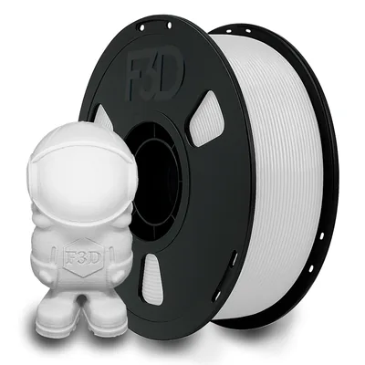 Filamento PLA Premium Branco para Impressora 3D 1