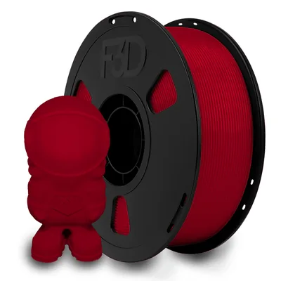 Filamento PLA Premium Vermelho Escarlate para Impressora 3D 1