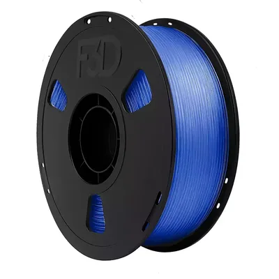 Filamento PLA Premium Azul Translúcido para Impressora 3D 3