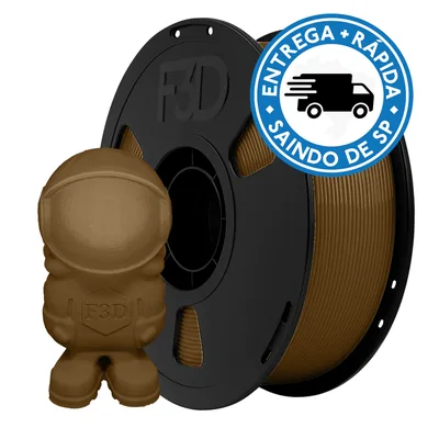 Filamento PLA Premium Cobre para Impressora 3D 8