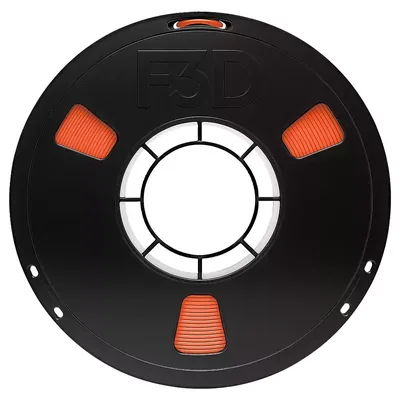 Filamento PLA Premium Laranja Neon para Impressora 3D 4